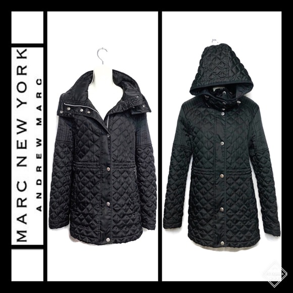Marc New York Plus Tribeca Quilted Anorak Jacket - Picture 1 of 8